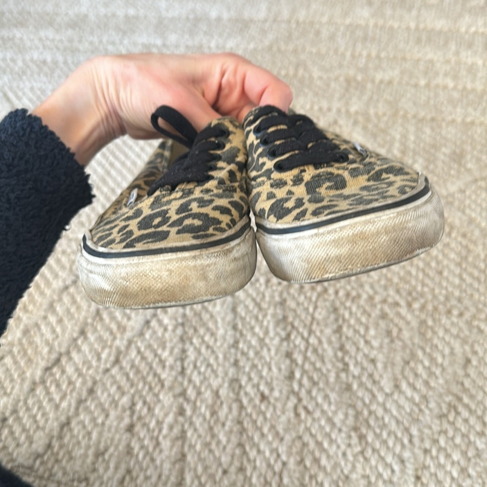 Leopard Print Vans - image 3